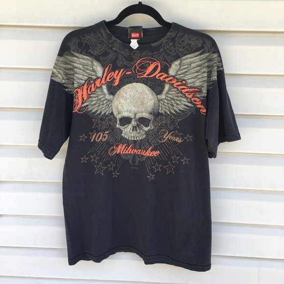 Harley-Davidson Other - Harley Davidson graphic biker tee men’s large